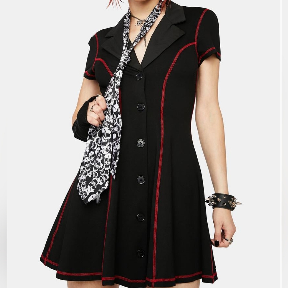 wicked punk minidress